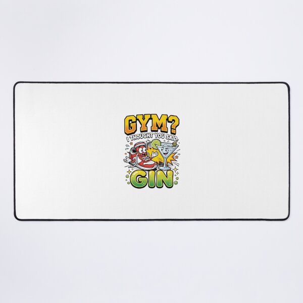 Item preview, Gym I thought you said gin designed and sold by DigitalDreamStudio.