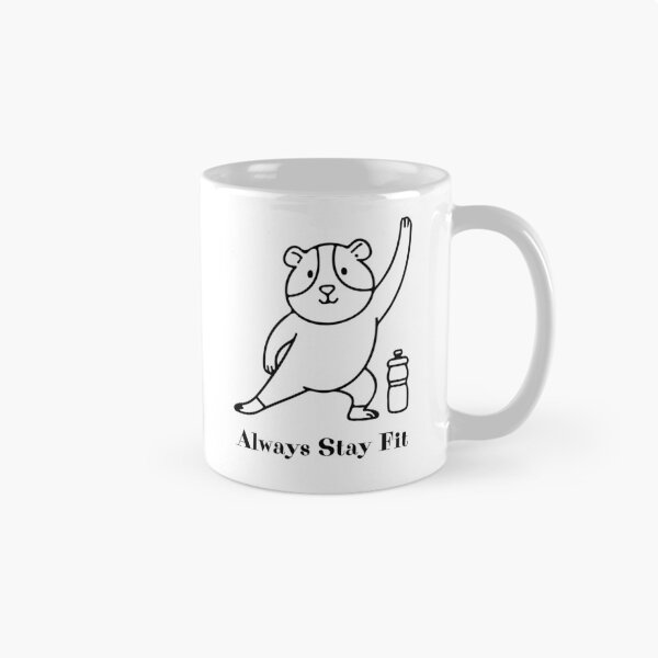Item preview, Funny Guinea Pig – Always Stay Fit Cute Guinea Pig Lover Design designed and sold by SVALANART.