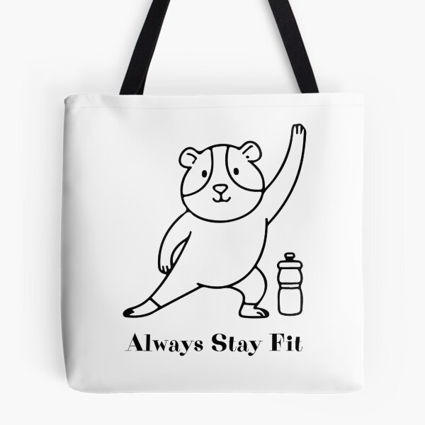 Item preview, Funny Guinea Pig – Always Stay Fit Cute Guinea Pig Lover Design designed and sold by SVALANART.