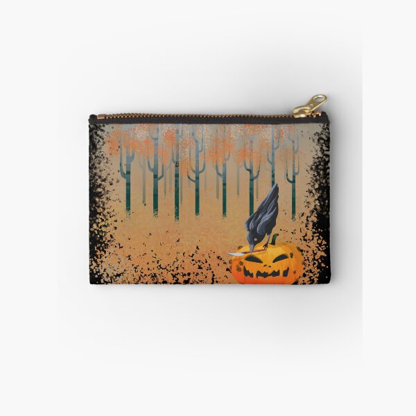 Item preview, Raven and pumpkin designed and sold by DEBolmente.