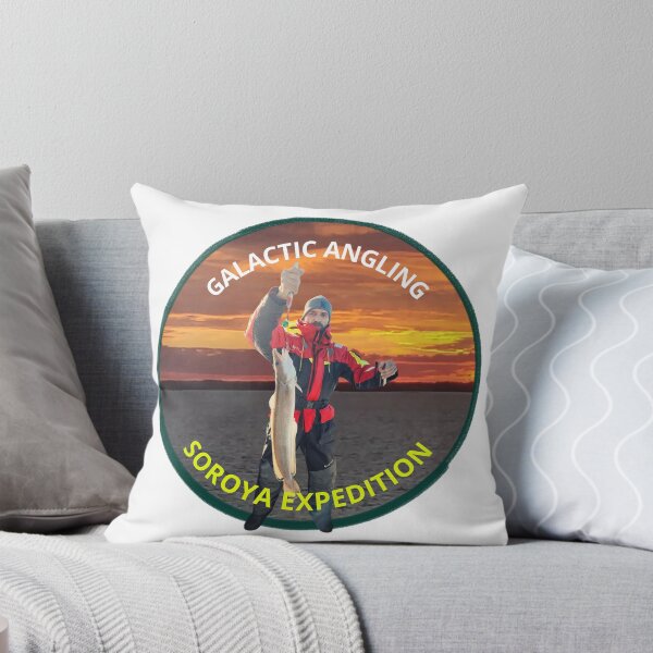 Item preview, Soroya Norway Cod Fishing Retro Cosmic Celestial Badge designed and sold by VersaStyles.