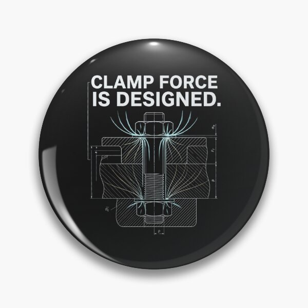 Item preview, Clamp Force Mechanical Joint Engineering Design designed and sold by Amr Darwish Graphic designer.