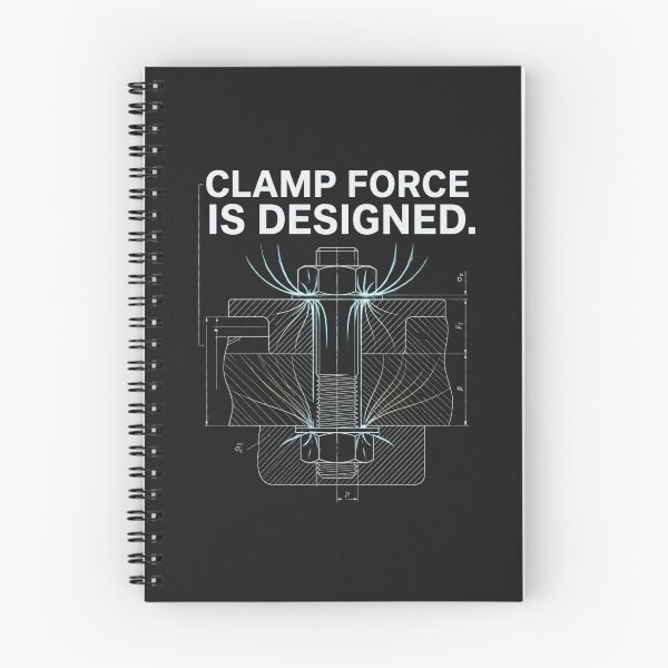Item preview, Clamp Force Mechanical Joint Engineering Design designed and sold by Amr Darwish Graphic designer.