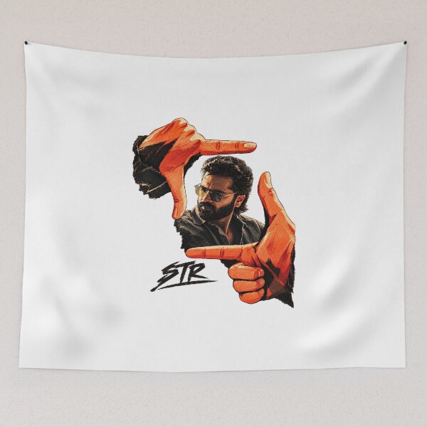 Item preview, Silambarasan ATMAN STR Simbu The Rebel Portrait designed and sold by Fashvora.
