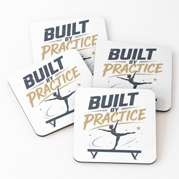 Item preview, Built by Practice. Artistic Gymnast designed and sold by FlipGymnastics.
