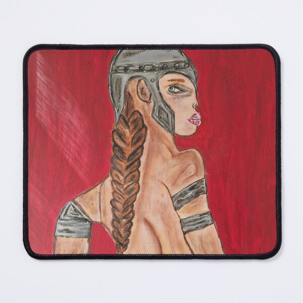 Item preview, Tribal Warrior, original acrylic painting designed and sold by VISARI77.
