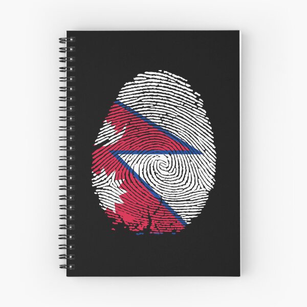 Item preview, Nepal Flag Himalayan Heritage Design designed and sold by Azeecreate009.