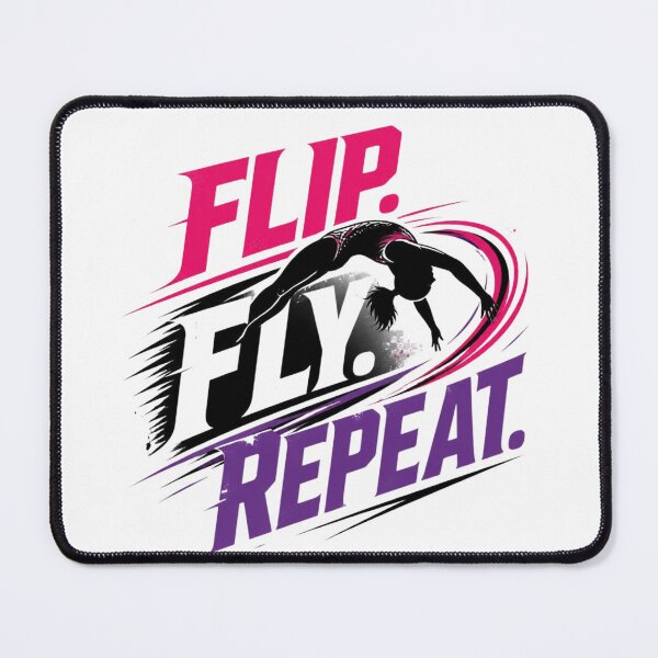 Item preview, Flip Fly Repeat. Artistic Gymnastics designed and sold by FlipGymnastics.