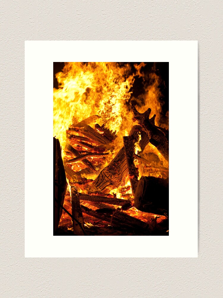 Thumbnail 1 of 3, Art Print, Feel the heat designed and sold by mistered.