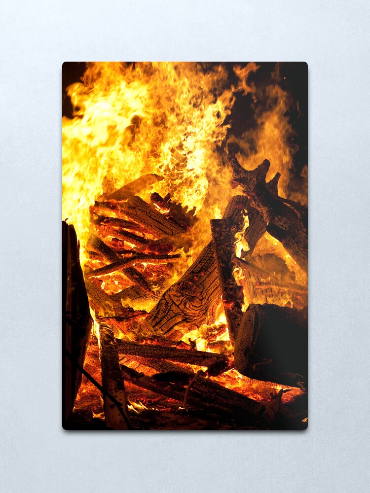 Alternate view of Feel the heat Metal Print