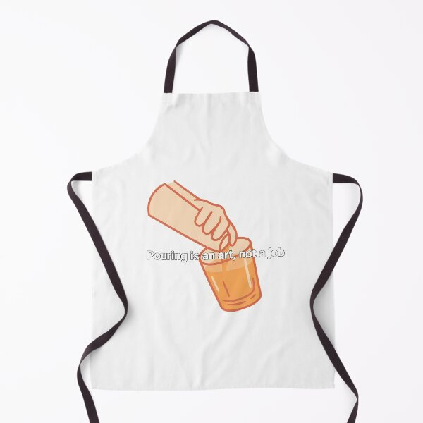 Item preview, Minimalist Bartender Pouring Art designed and sold by NiftyWrx.