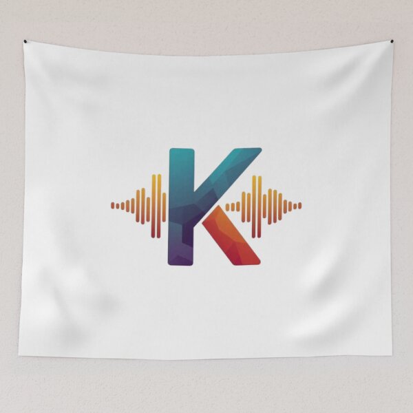 Item preview, Karnivool Geometric K Letter Soundwave Music Graphic designed and sold by MystiColo.