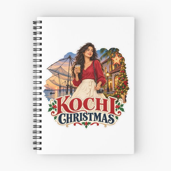 Item preview, Kochi Christmas Girl Tropical Kerala Travel designed and sold by lorand-designs.