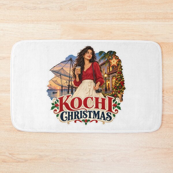 Item preview, Kochi Christmas Girl Tropical Kerala Travel designed and sold by lorand-designs.