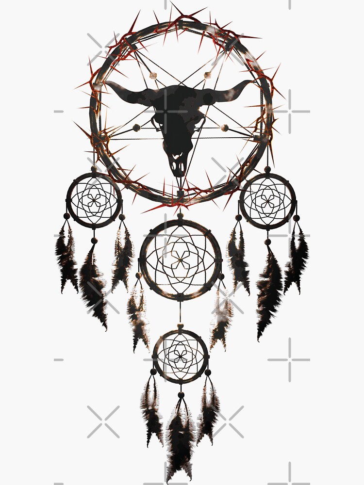 summoning circle pentagram - dream catcher by cglightNing