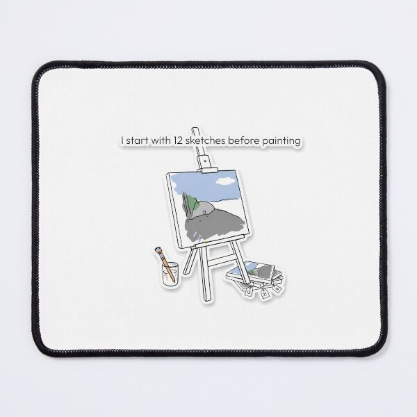 Item preview, Minimalist Art Process Quote designed and sold by NiftyWrx.