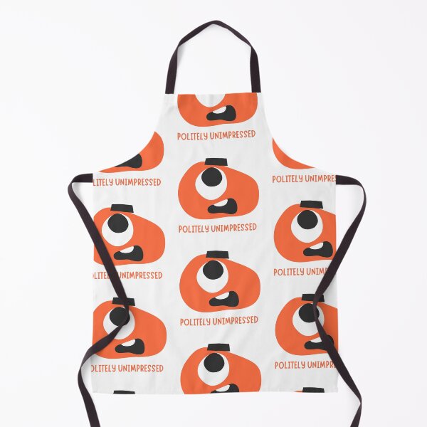 Item preview, Politely Unimpressed Funny Grumpy Monster designed and sold by Artsy-Ritzy.