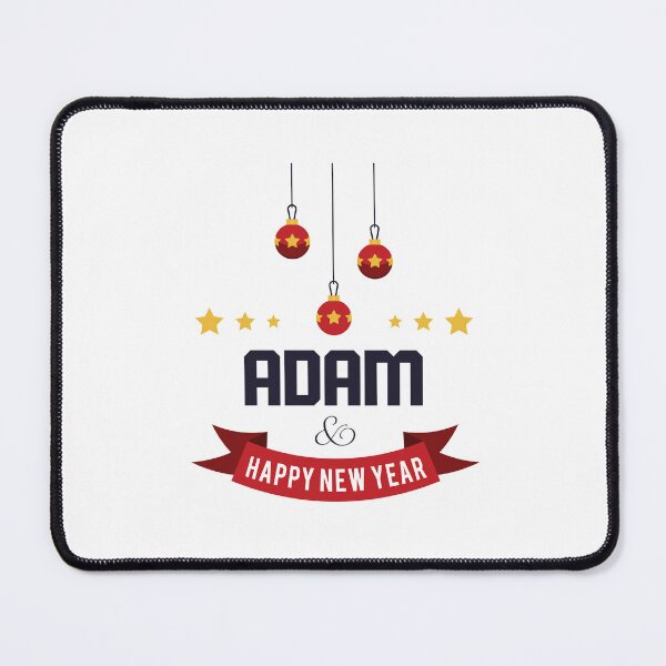Item preview, Adam Funny Personalized Christmas Name – Cool Custom Holiday Gift for Men and Boys designed and sold by Oussinc.