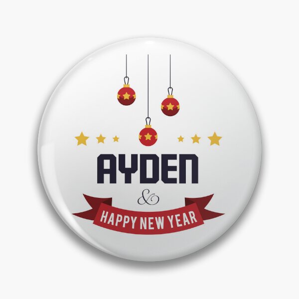 Item preview, Ayden Funny Personalized Christmas Name – Cool Custom Holiday Gift for Men and Boys designed and sold by Oussinc.