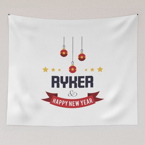 Item preview, Ryker Funny Personalized Christmas Name – Cool Custom Holiday Gift for Men and Boys designed and sold by Oussinc.