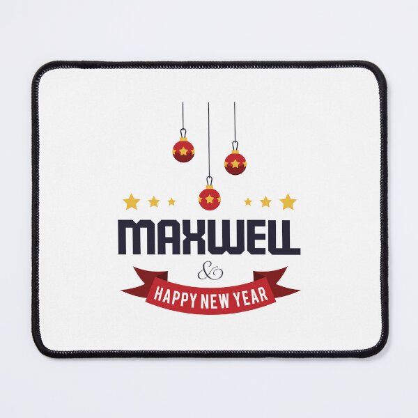 Item preview, Maxwell Funny Personalized Christmas Name – Cool Custom Holiday Gift for Men and Boys designed and sold by Oussinc.