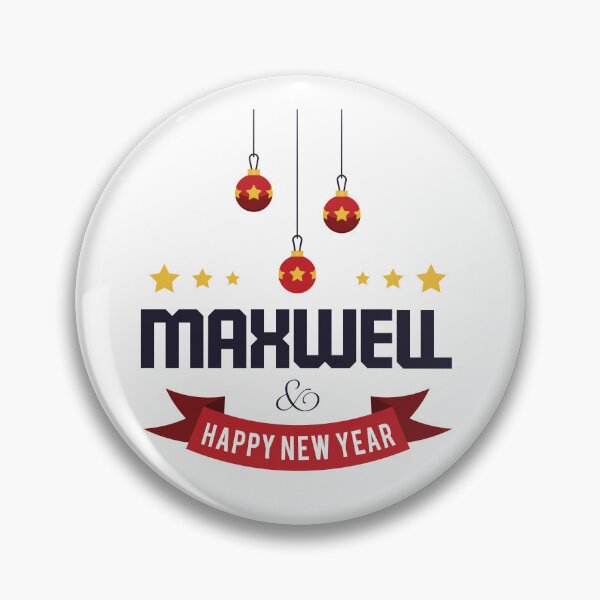 Item preview, Maxwell Funny Personalized Christmas Name – Cool Custom Holiday Gift for Men and Boys designed and sold by Oussinc.