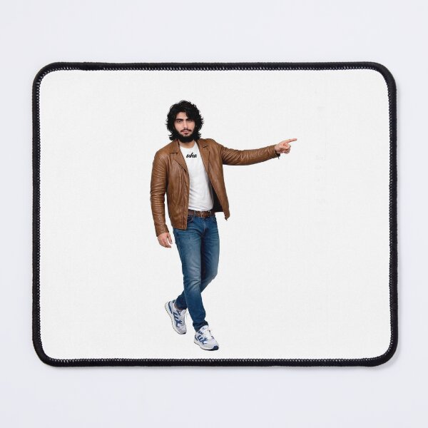 Item preview, Stylish Bearded Man Portrait | Brown Leather Jacket | Casual Fashion Photography | Modern Male Style designed and sold by AksNoor116.