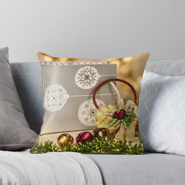 Item preview, Golden Christmas Glow with Jingle Bells designed and sold by Kimberly Palmer.