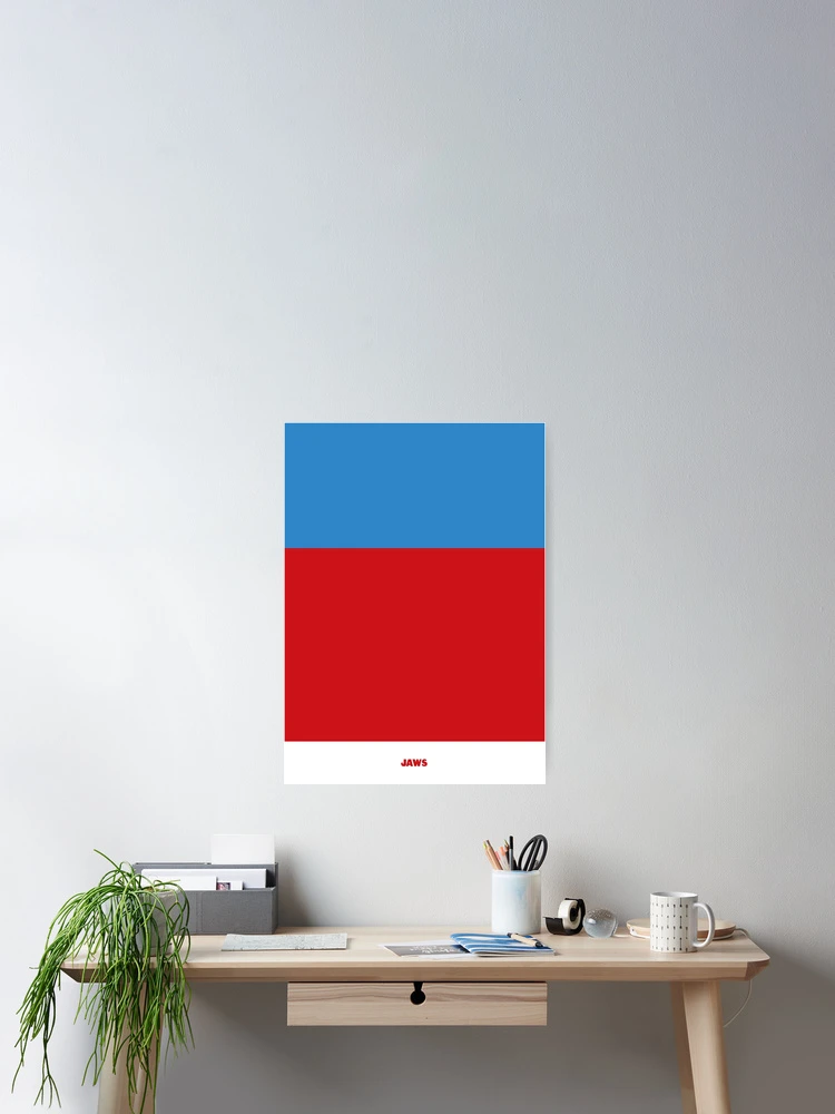 Thumbnail 2 of 3, Poster, Jaws designed and sold by Two Color Film.