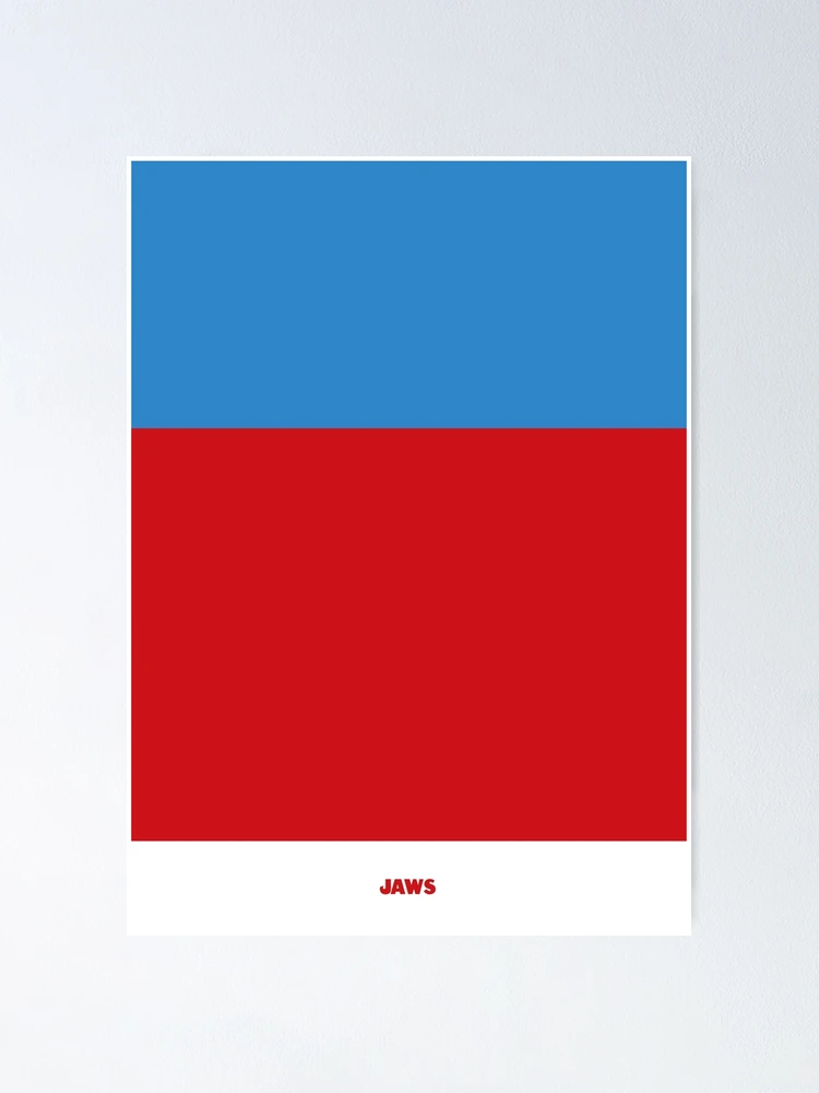 Thumbnail 1 of 3, Poster, Jaws designed and sold by Two Color Film.