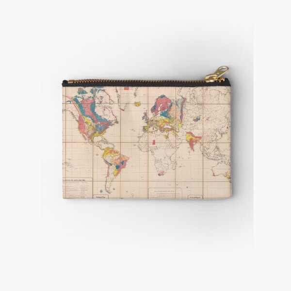 Item preview, Historic Map of the World's Geology designed and sold by mintmap.