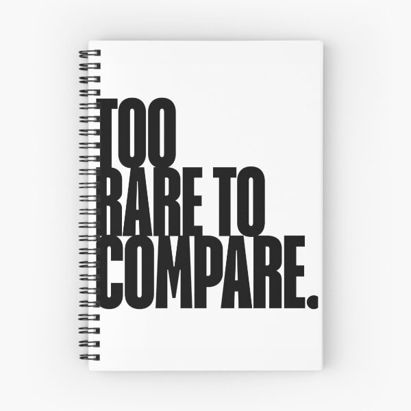 Item preview, Too Rare To Compare Quote, Feminist, Girl Power, Self Worth designed and sold by Magic Love Art Print.