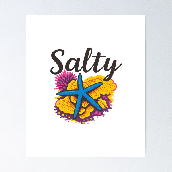 Item preview, Salty Blue Starfish designed and sold by HBDStudio.