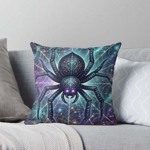 Item preview, Celestial Spider Web Galaxy Nebula Mystic Dark Art designed and sold by Shopyshivangi.