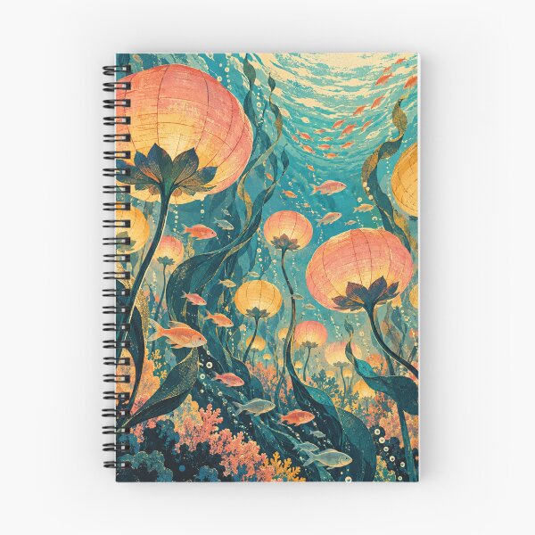Item preview, Garden of Submerged Lanterns designed and sold by DrizzyV.
