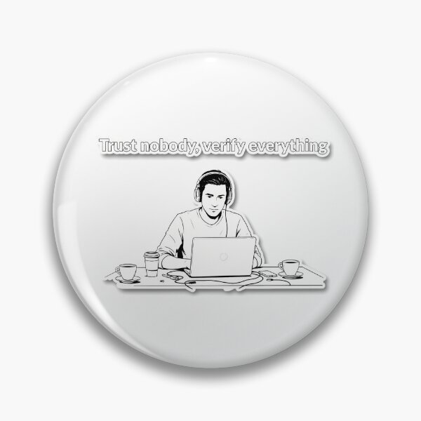 Item preview, Verify Everything Cyber Awareness designed and sold by NiftyWrx.
