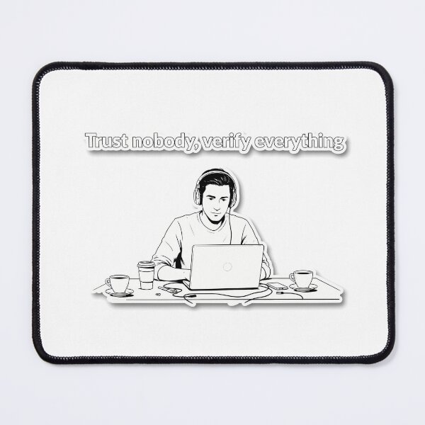Item preview, Verify Everything Cyber Awareness designed and sold by NiftyWrx.