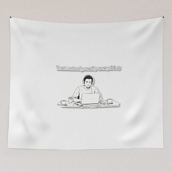 Item preview, Verify Everything Cyber Awareness designed and sold by NiftyWrx.