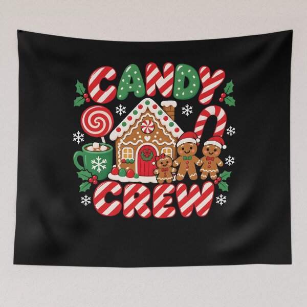 Item preview, Candy Crew Christmas Matching Family Gingerbread House designed and sold by clothesy7.
