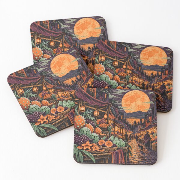 Item preview, Lunar Fruit Market designed and sold by DrizzyV.