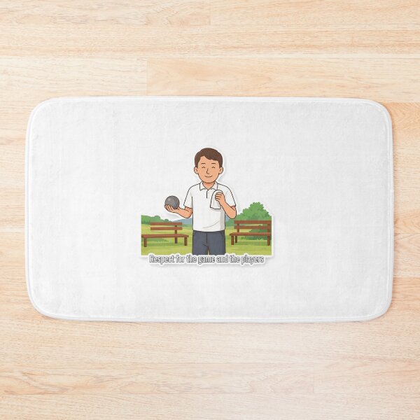 Item preview, Bocce Ball Player with Inspirational Text designed and sold by NiftyWrx.