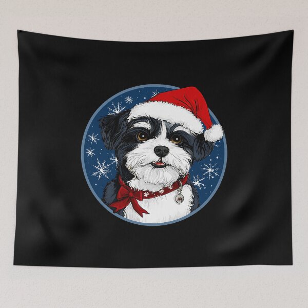 Item preview, Santa Claus dog designed and sold by Soulskier.