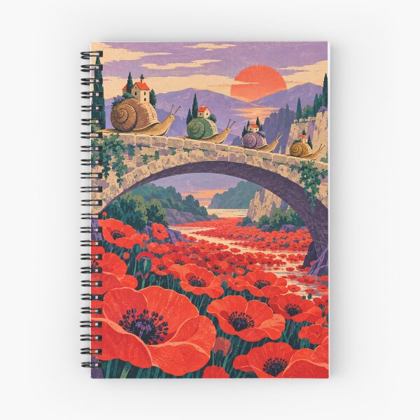 Item preview, Bridge of the Traveling Snails designed and sold by DrizzyV.