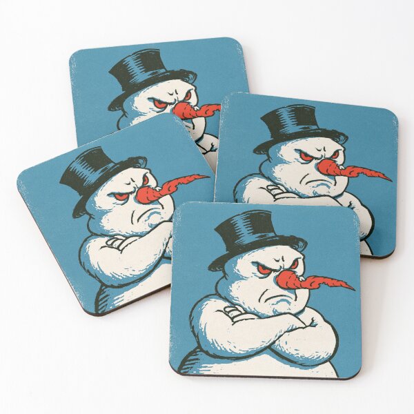 Item preview, Grumpy Snowman | T-Shirt designed and sold by NicolasGlowArt.