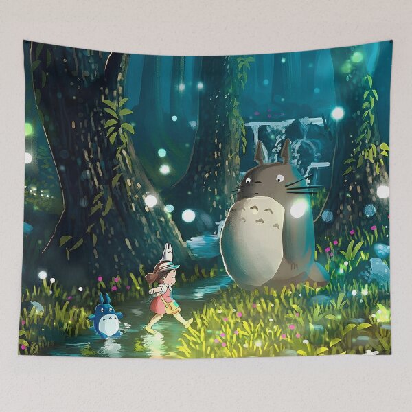 Item preview, Cute art girl [[totoros's]] go -%[ghiblis]%- forest aways playing designed and sold by Renrinakagi.