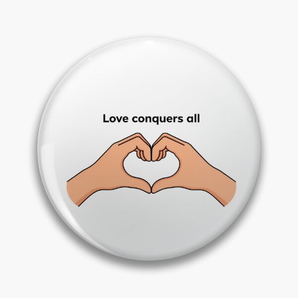 Item preview, Love Conquers All Minimalist Illustration designed and sold by NiftyWrx.