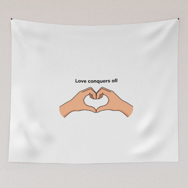 Item preview, Love Conquers All Minimalist Illustration designed and sold by NiftyWrx.