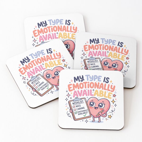 Item preview, My type is emotionally available designed and sold by DigitalDreamStudio.