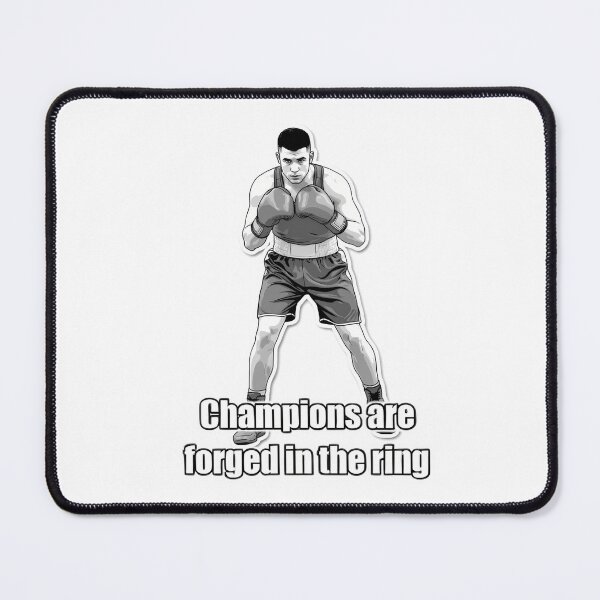 Item preview, Boxing Focus with Bold Typography designed and sold by NiftyWrx.