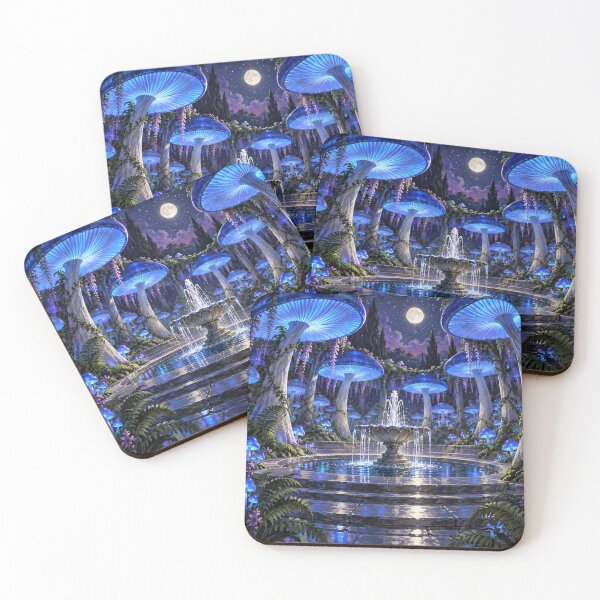Item preview, Blue Mushroom Pavilion designed and sold by DrizzyV.